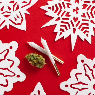 get a cannabis tent for your holiday party